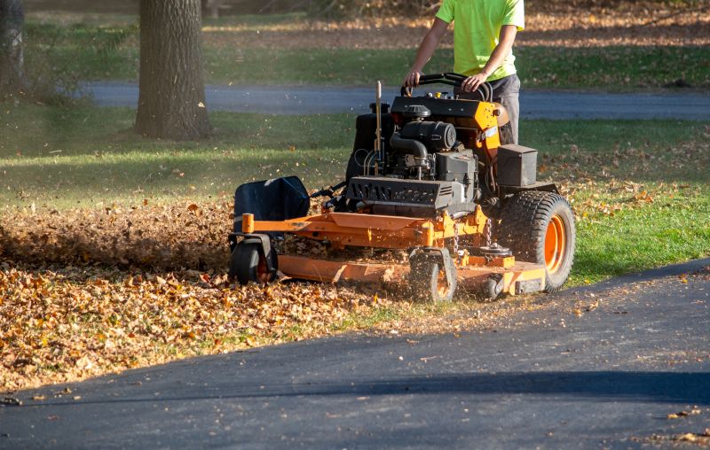 Fall Lawn Maintenance Equipment
